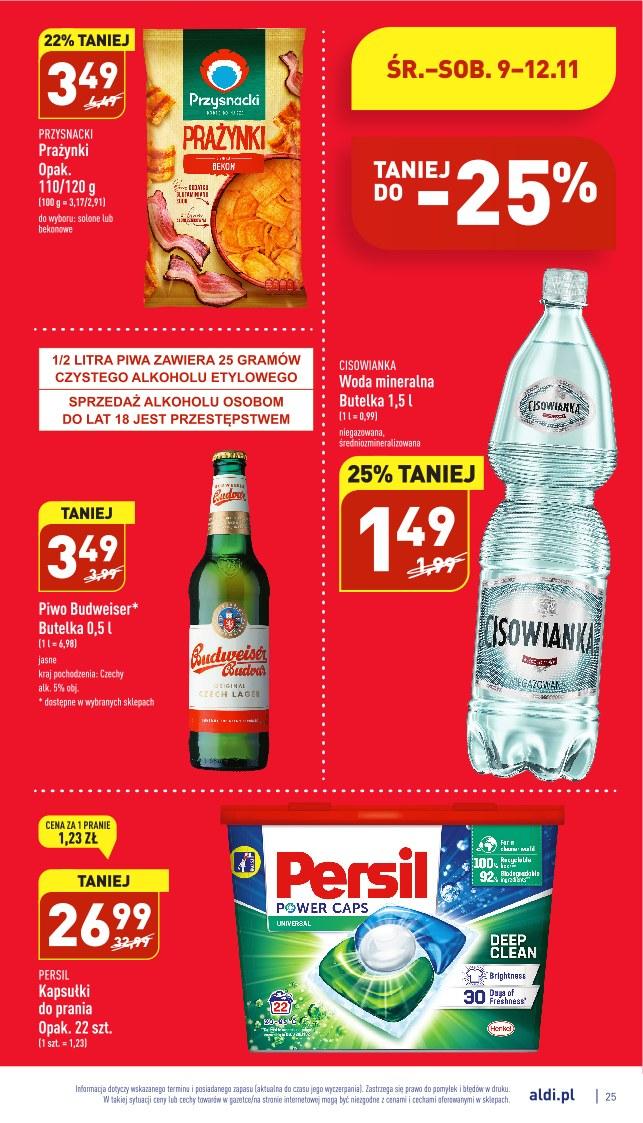 Gazetka promocyjna ALDI str. 25