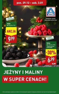 Aldi jeżyny i maliny