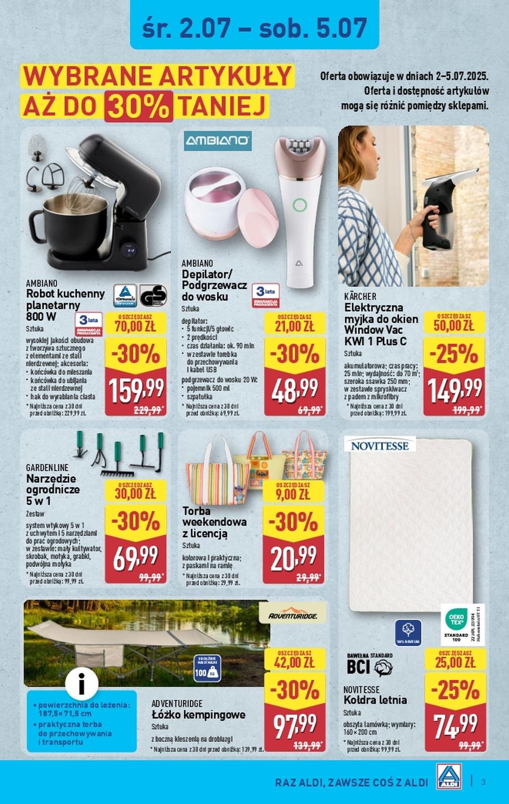 Gazetka promocyjna ALDI str. 3