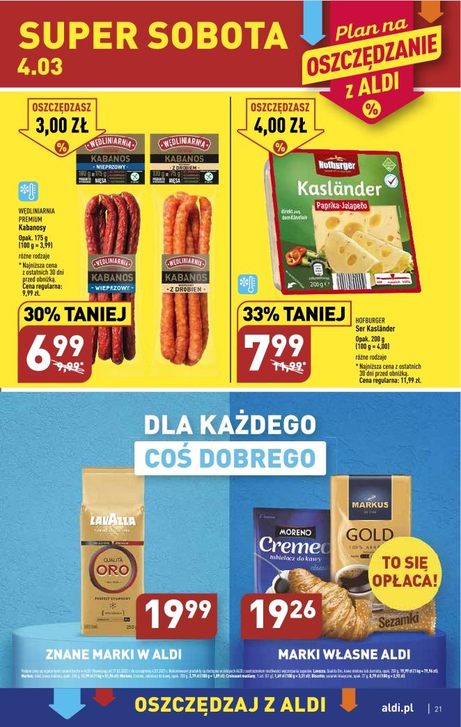 Gazetka promocyjna ALDI str. 21