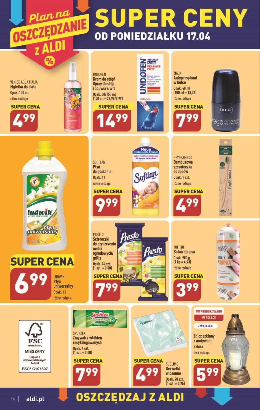 Gazetka promocyjna ALDI str. 14