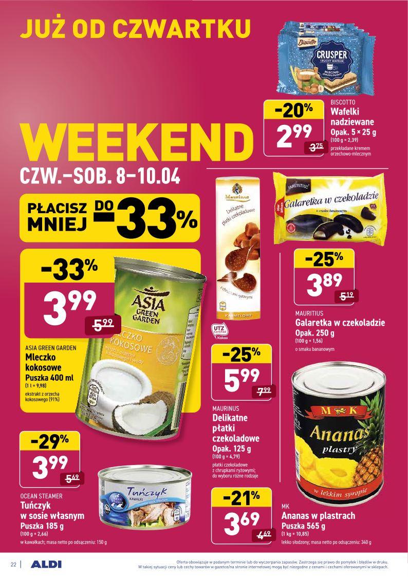 Gazetka promocyjna ALDI str. 22