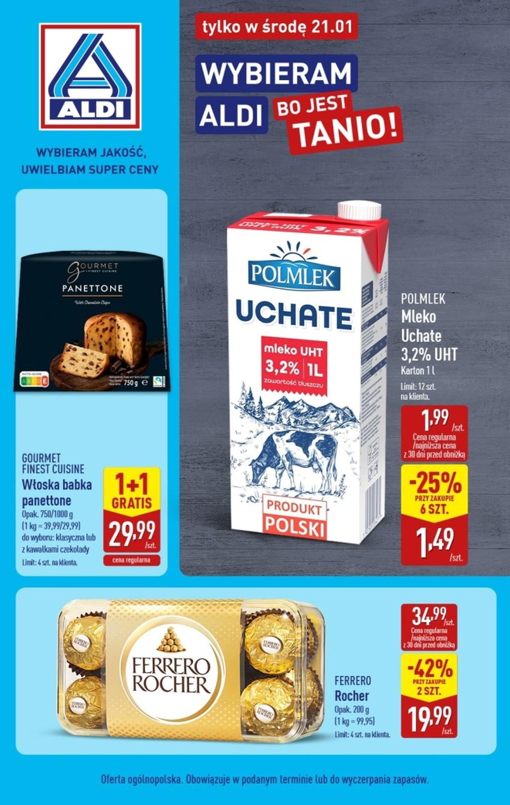 Gazetka promocyjna ALDI str. 1