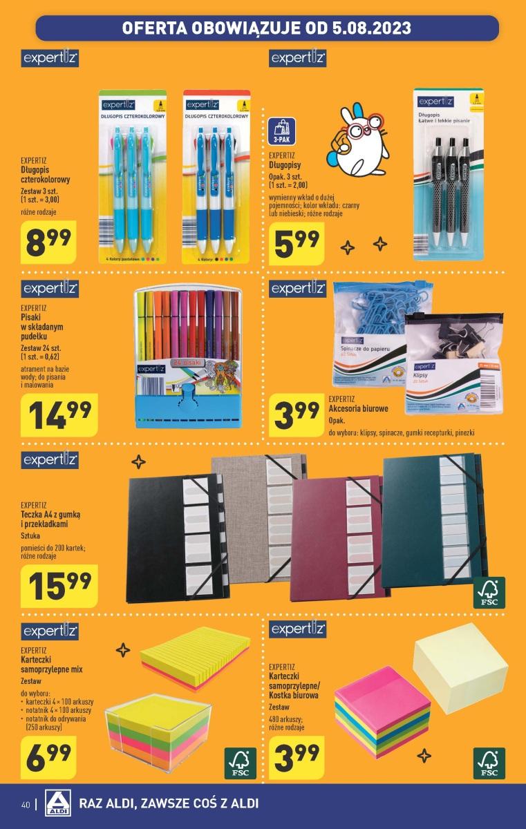 Gazetka promocyjna ALDI str. 40