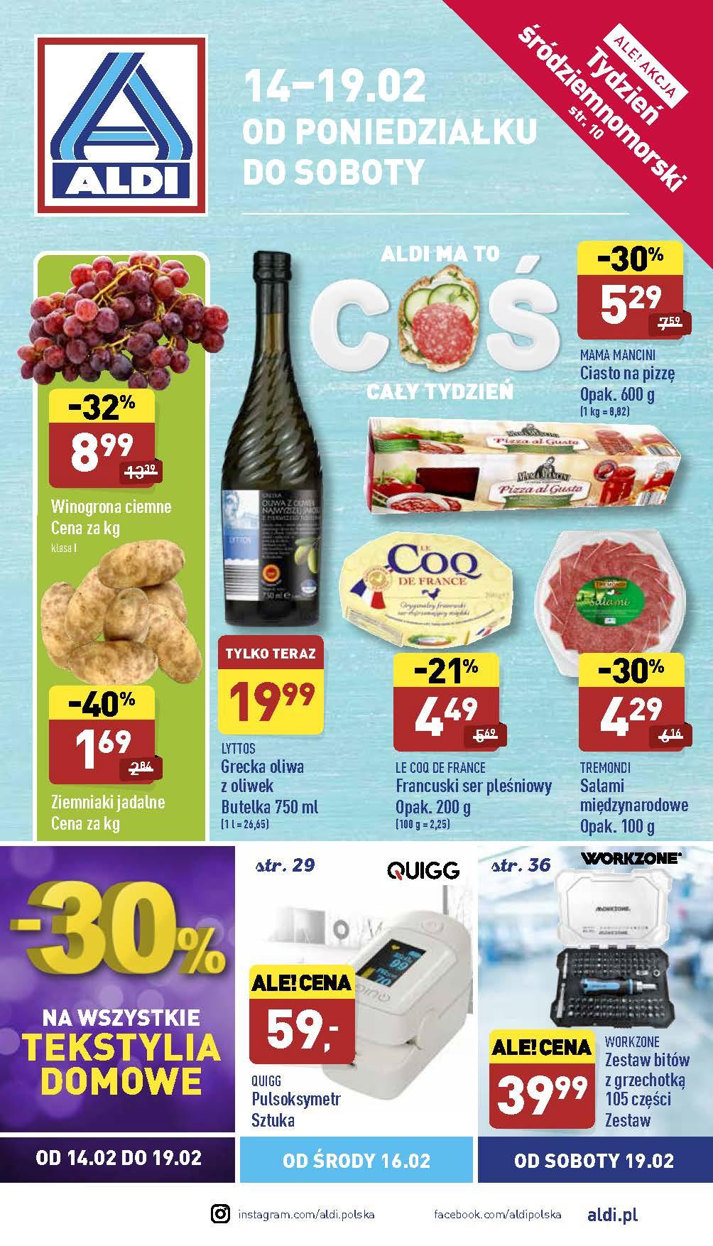 Gazetka promocyjna ALDI str. 1