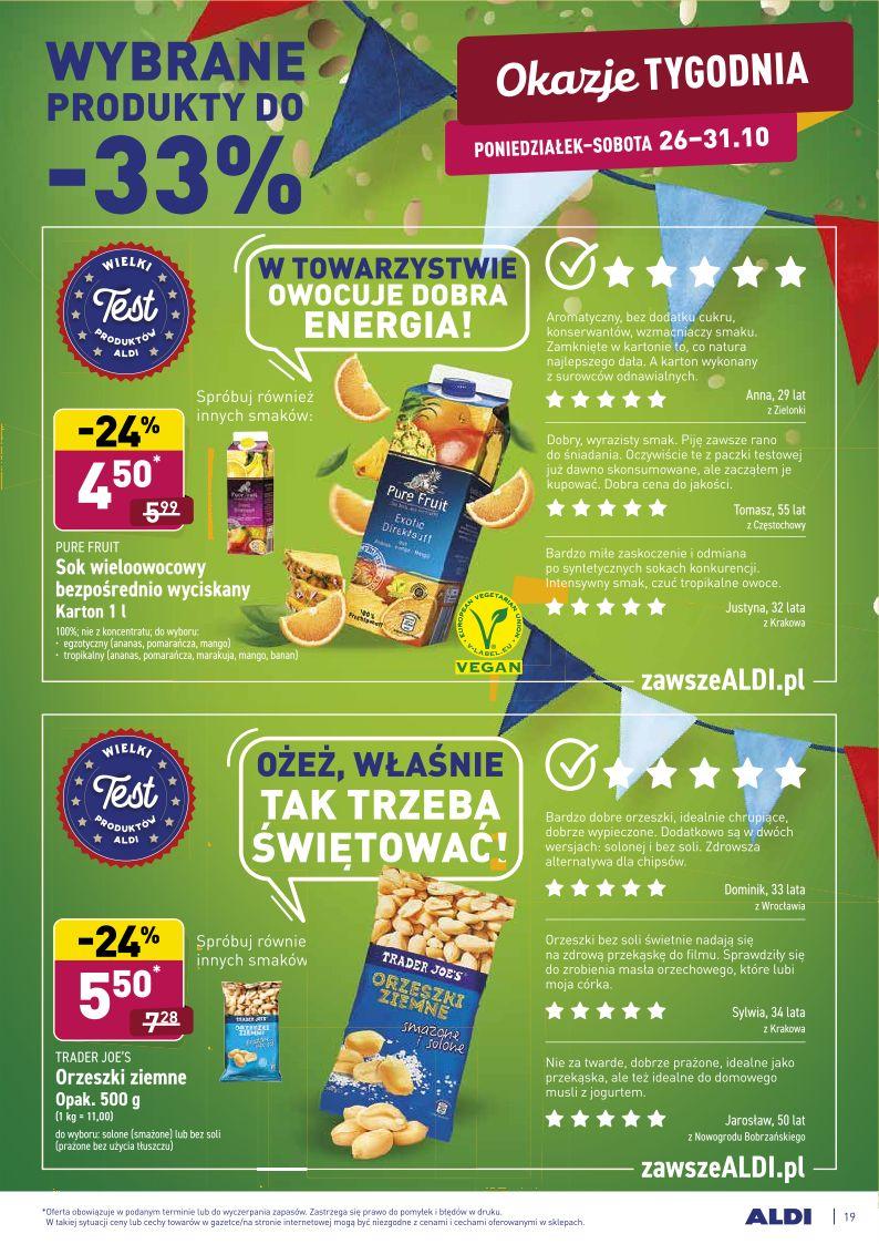 Gazetka promocyjna ALDI str. 19