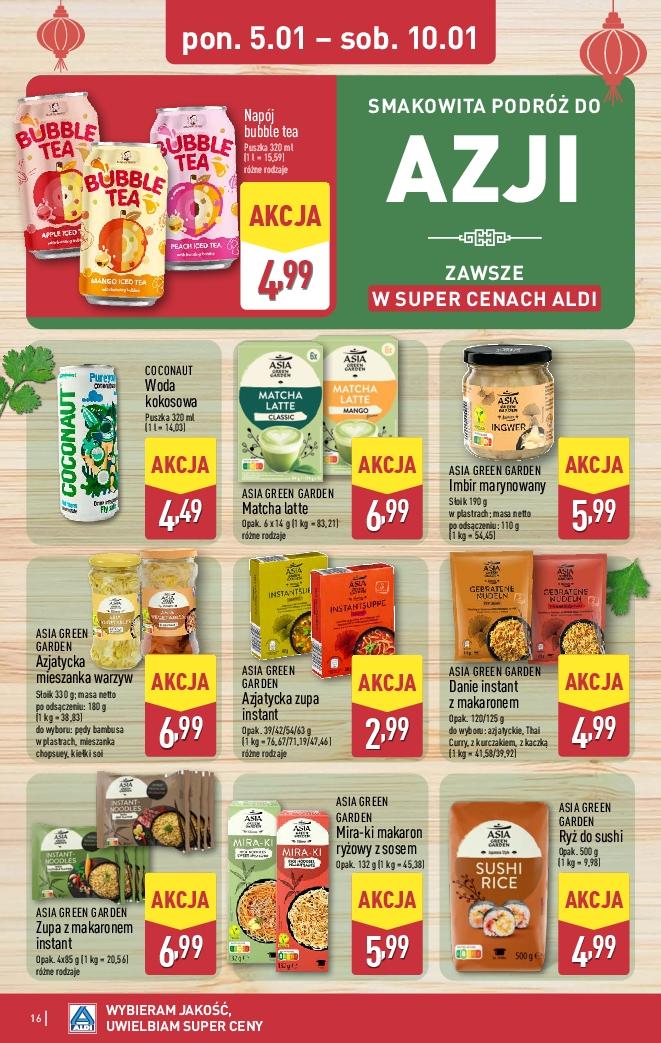 Gazetka promocyjna ALDI str. 16