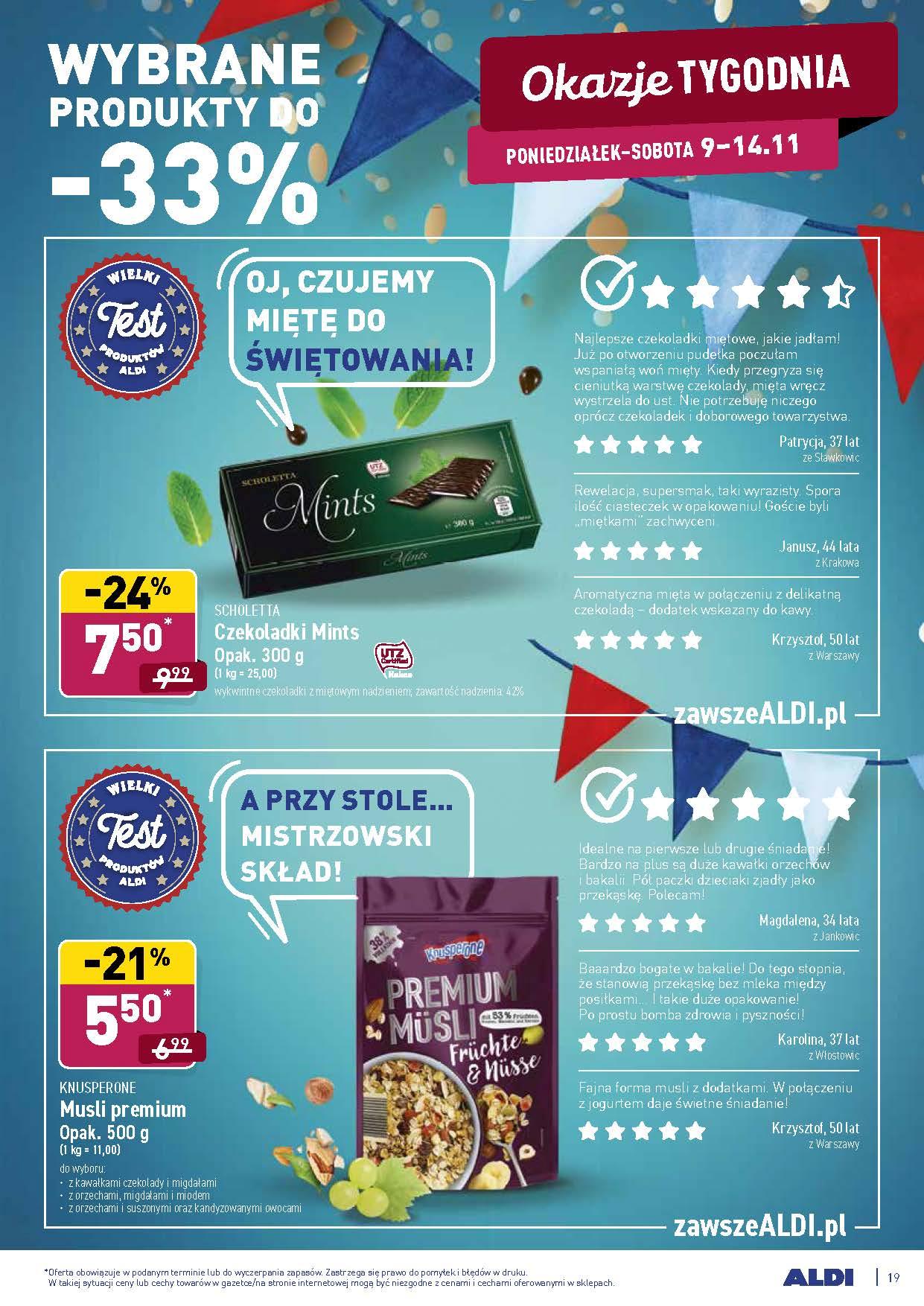 Gazetka promocyjna ALDI str. 19
