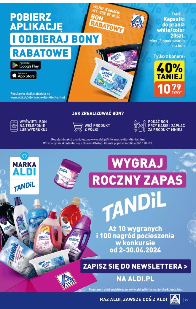 Gazetka promocyjna ALDI str. 29