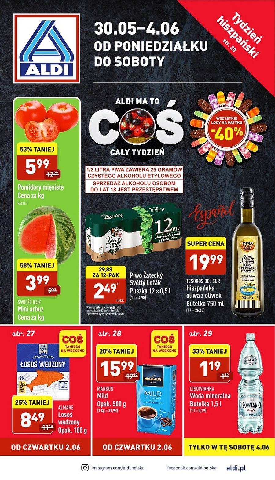 Gazetka promocyjna ALDI str. 1