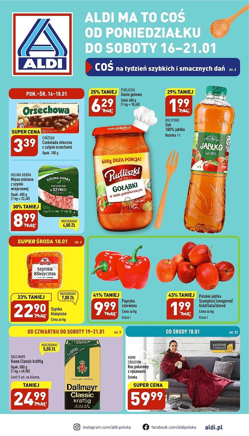 Gazetka promocyjna ALDI str. 1