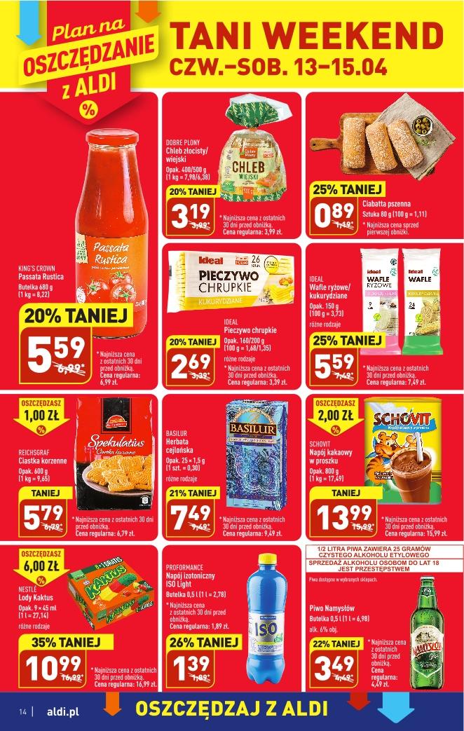 Gazetka promocyjna ALDI str. 14