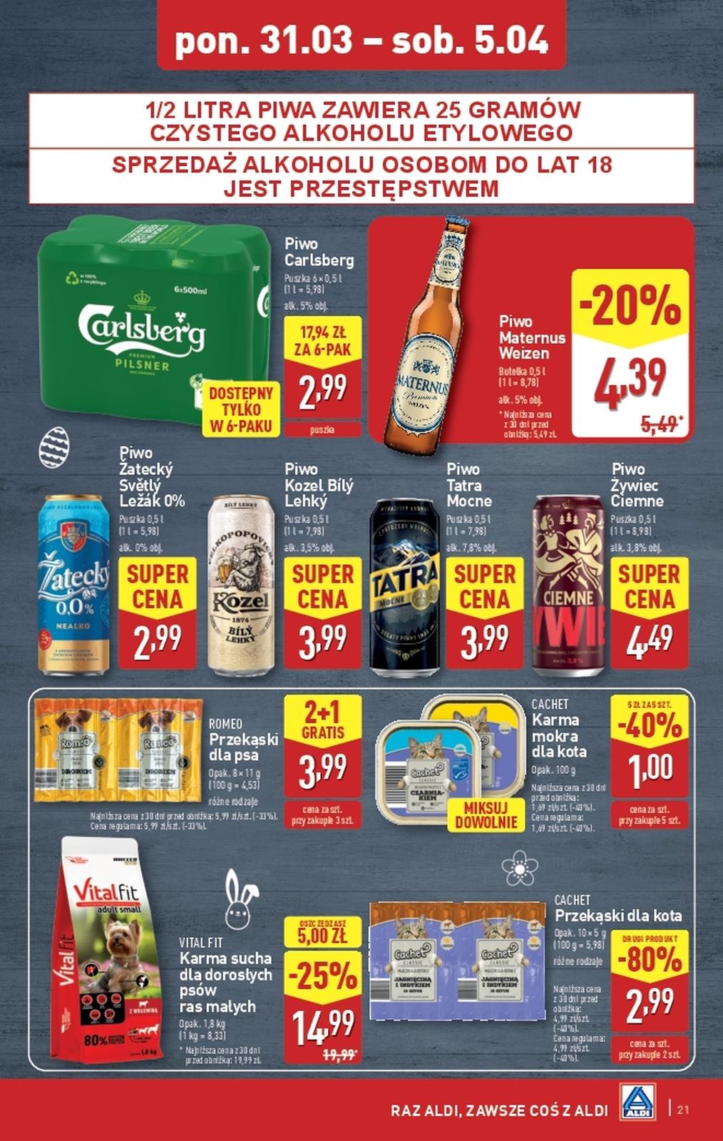 Gazetka promocyjna ALDI str. 21