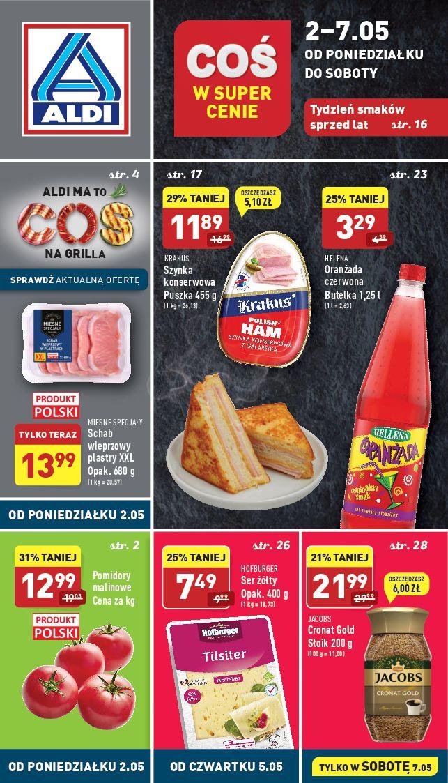 Gazetka promocyjna ALDI str. 1