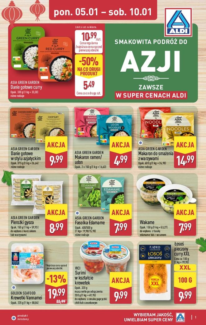 Gazetka promocyjna ALDI str. 1