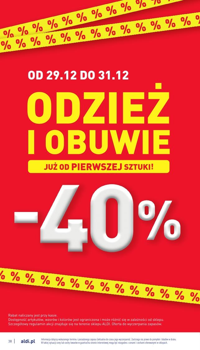 Gazetka promocyjna ALDI str. 38