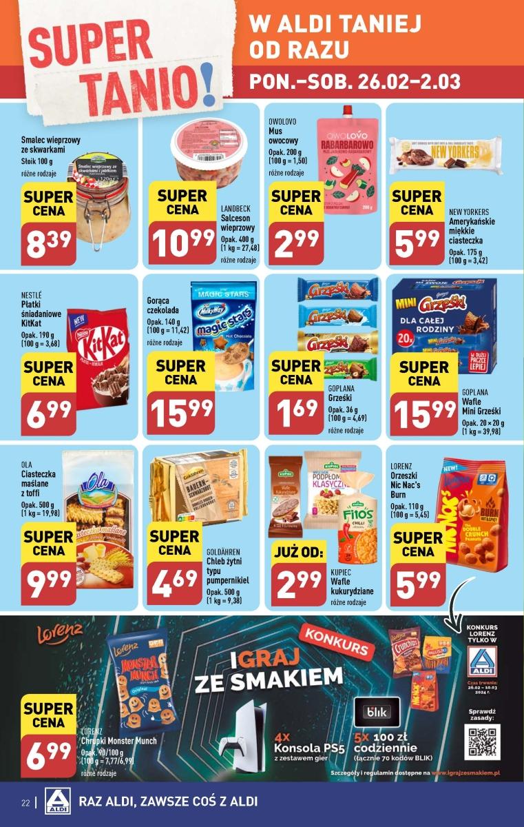 Gazetka promocyjna ALDI str. 22