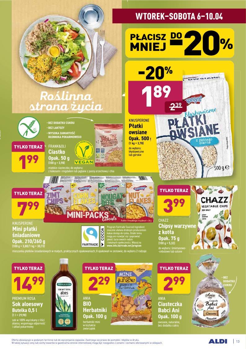Gazetka promocyjna ALDI str. 13