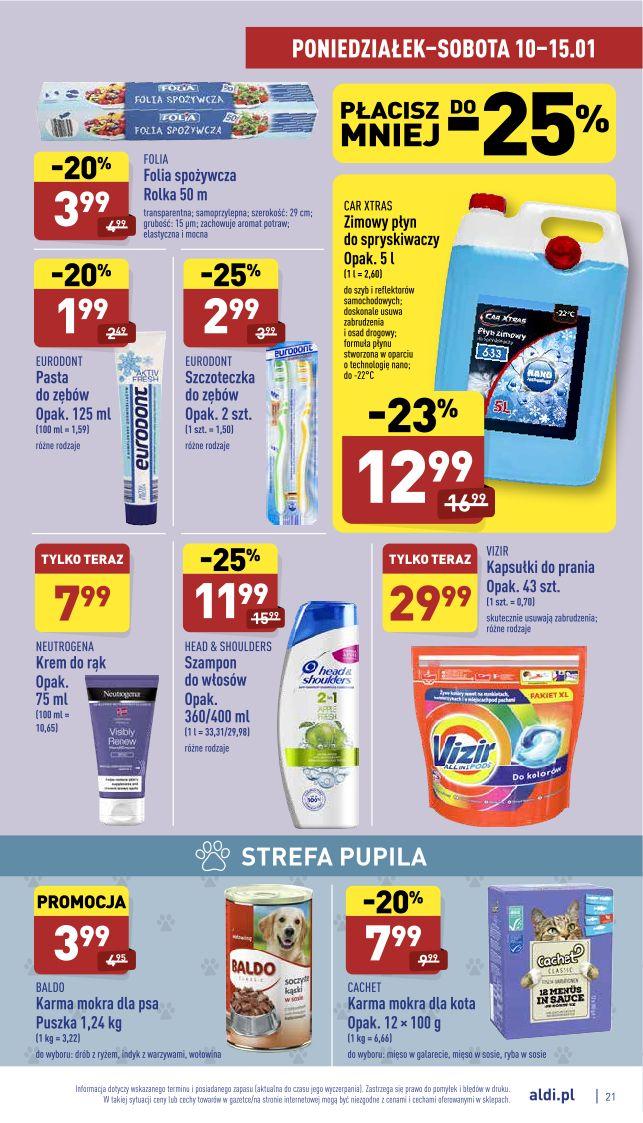 Gazetka promocyjna ALDI str. 21