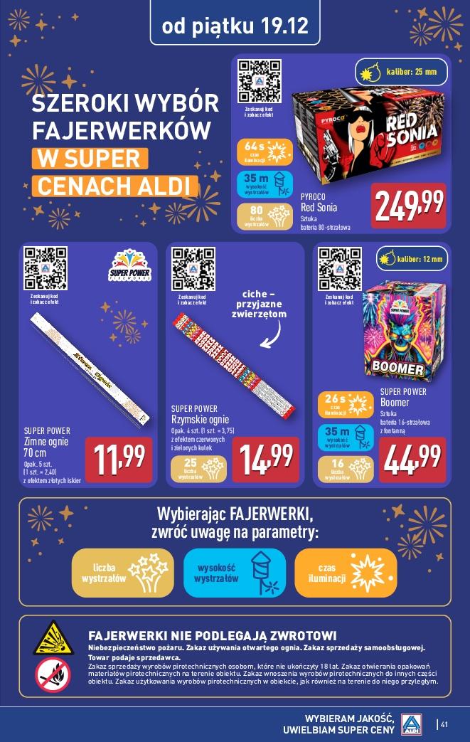 Gazetka promocyjna ALDI str. 41