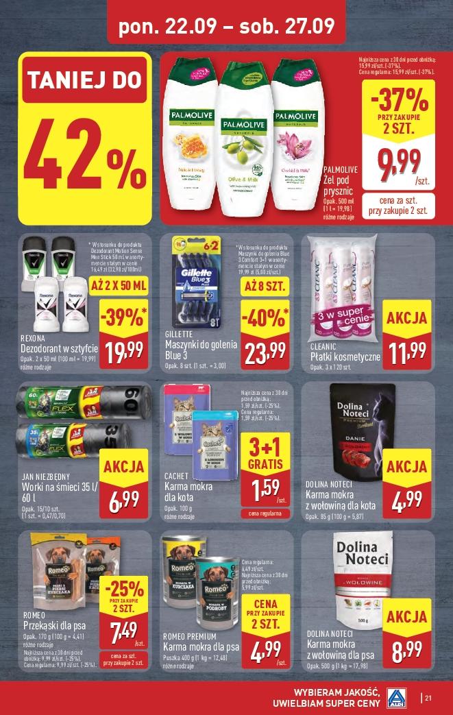 Gazetka promocyjna ALDI str. 21