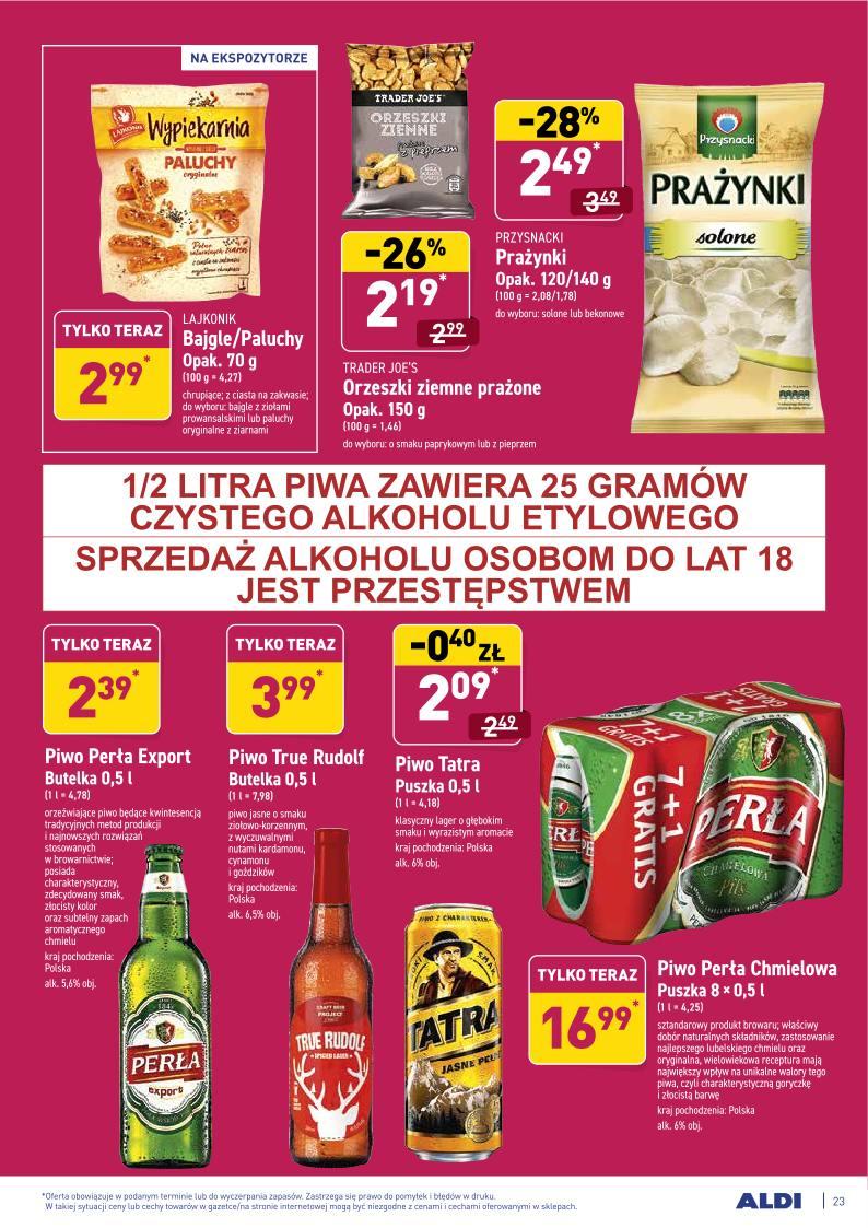 Gazetka promocyjna ALDI str. 23