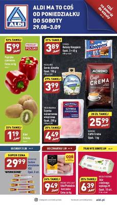 Katalog Aldi od 29.08 