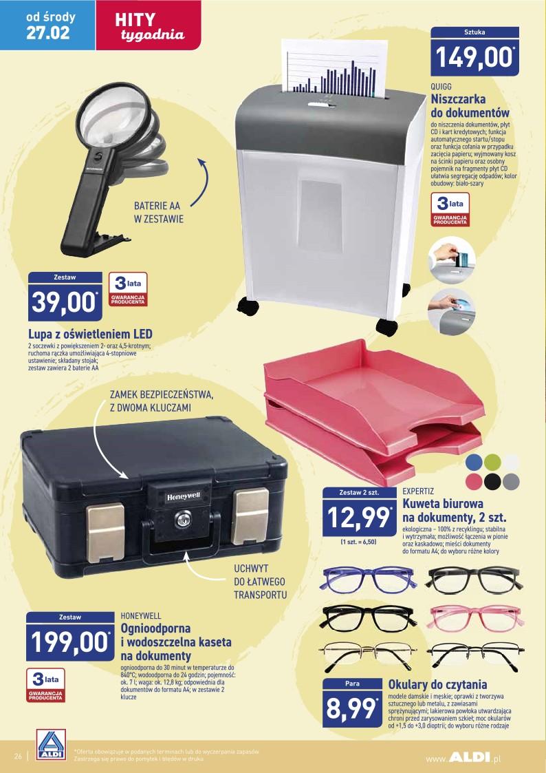 Gazetka promocyjna ALDI str. 26