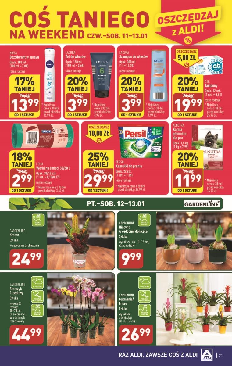 Gazetka promocyjna ALDI str. 21