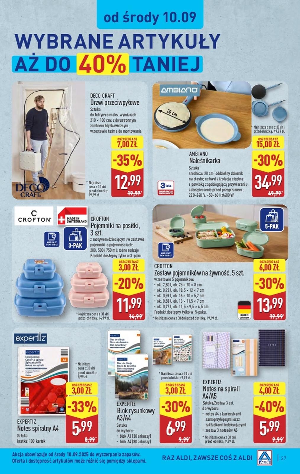 Gazetka promocyjna ALDI str. 27