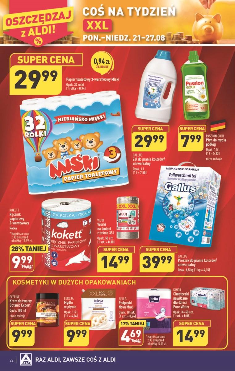 Gazetka promocyjna ALDI str. 22