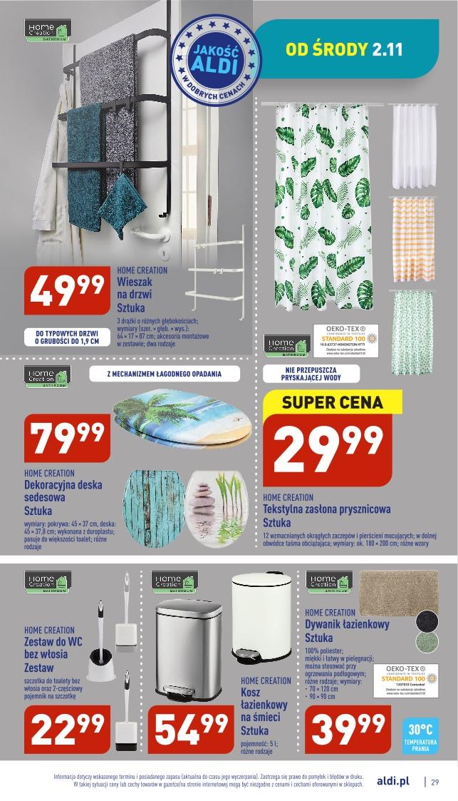 Gazetka promocyjna ALDI str. 29