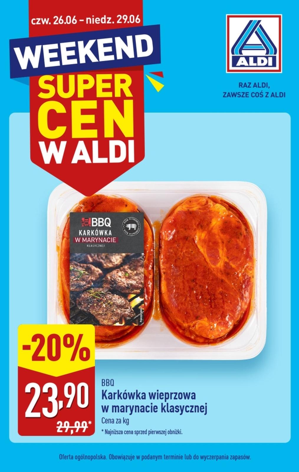 Gazetka promocyjna ALDI str. 1