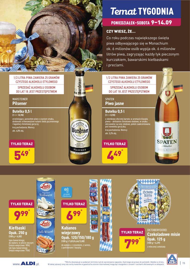 Gazetka promocyjna ALDI str. 15