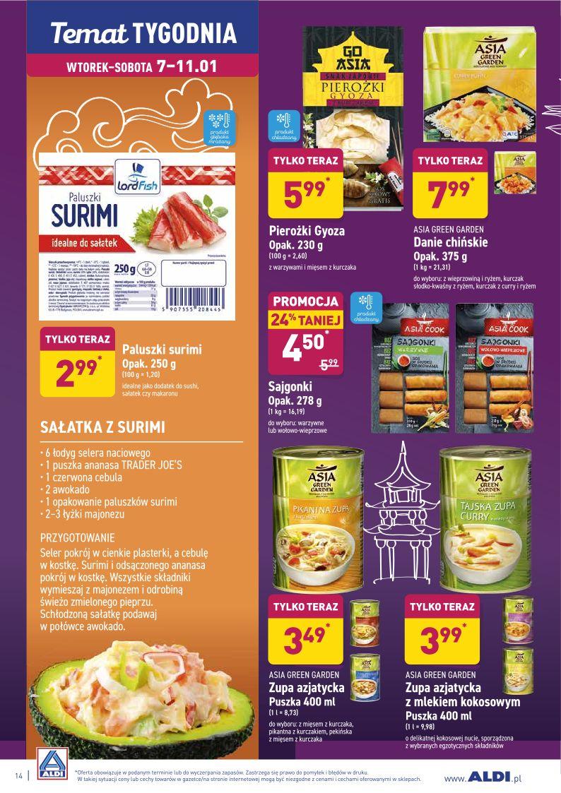 Gazetka promocyjna ALDI str. 14