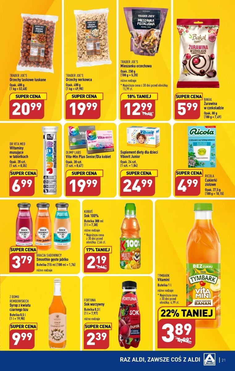 Gazetka promocyjna ALDI str. 21