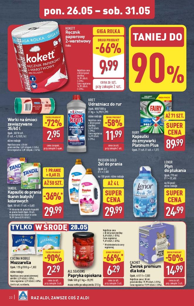 Gazetka promocyjna ALDI str. 22