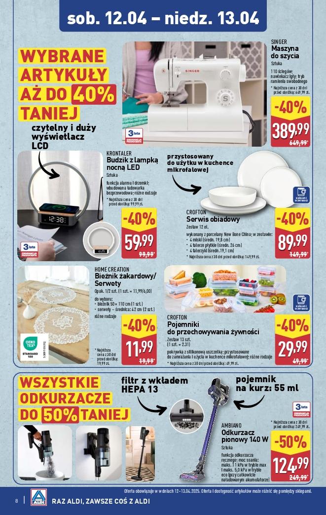 Gazetka promocyjna ALDI str. 8