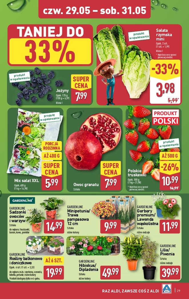 Gazetka promocyjna ALDI str. 29
