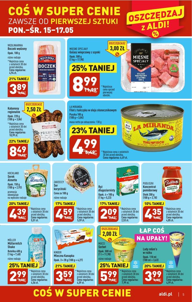 Gazetka promocyjna ALDI str. 5