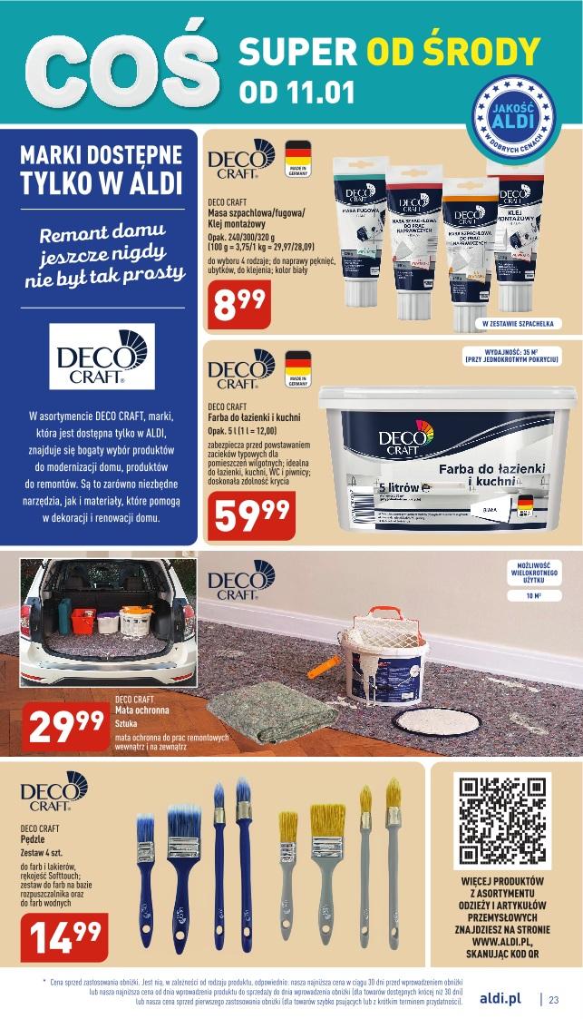 Gazetka promocyjna ALDI str. 23