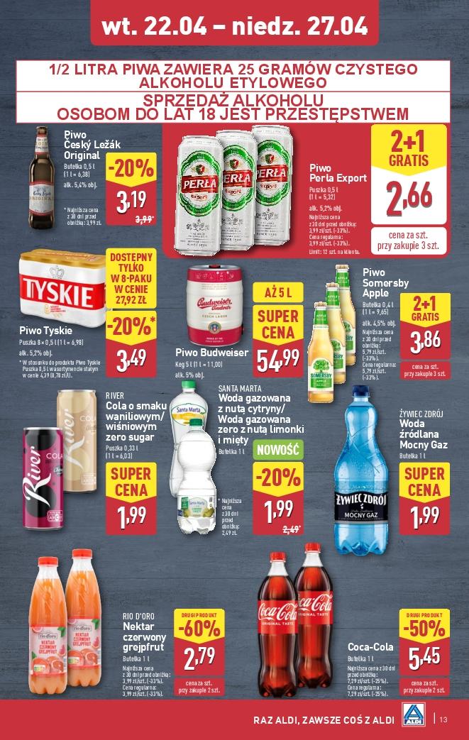 Gazetka promocyjna ALDI str. 13