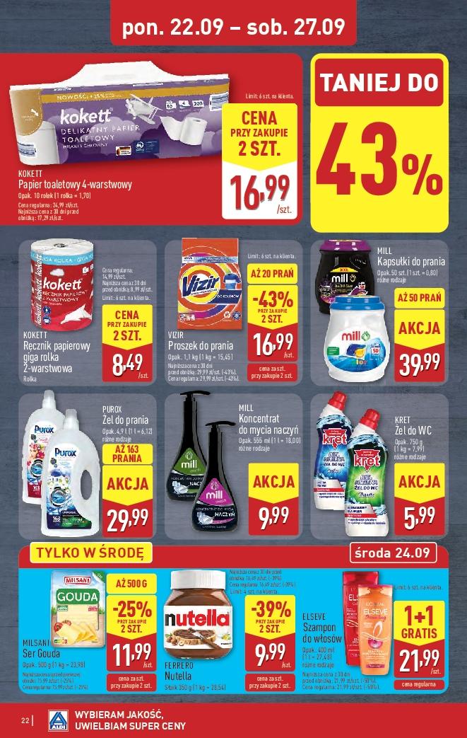 Gazetka promocyjna ALDI str. 22