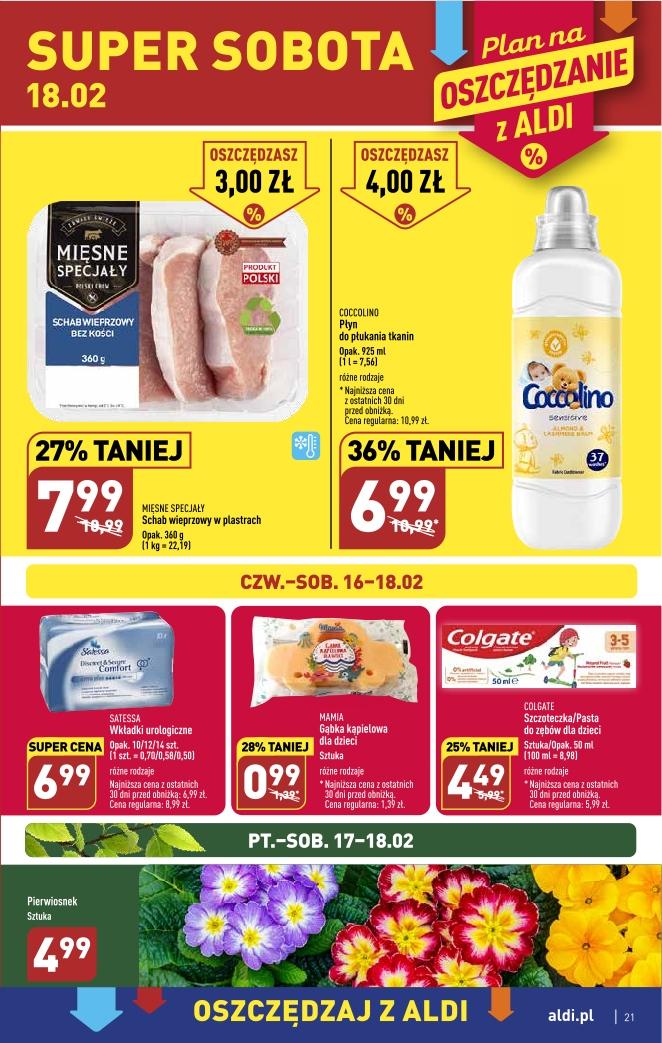 Gazetka promocyjna ALDI str. 21