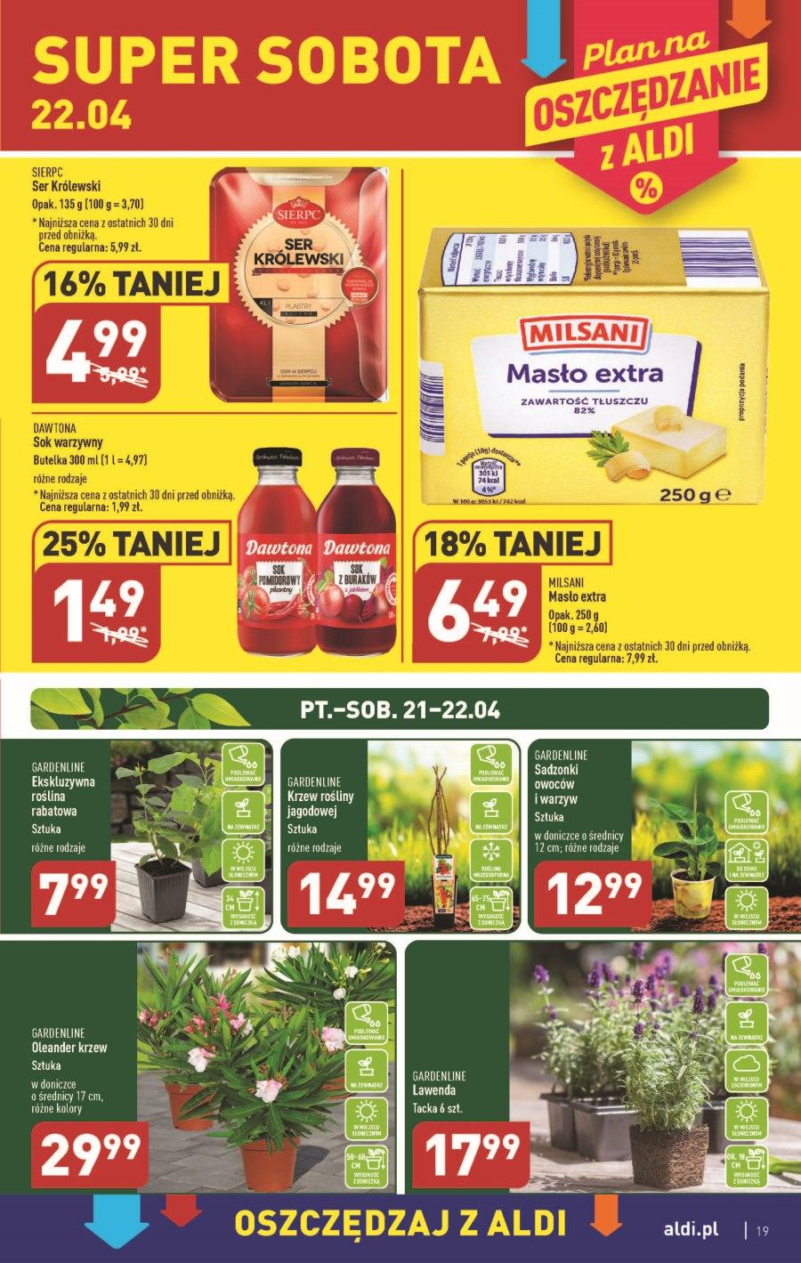 Gazetka promocyjna ALDI str. 19