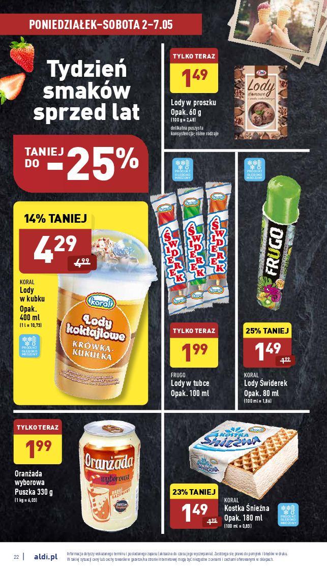 Gazetka promocyjna ALDI str. 22