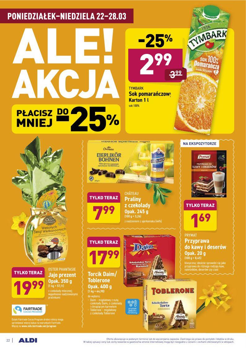 Gazetka promocyjna ALDI str. 22