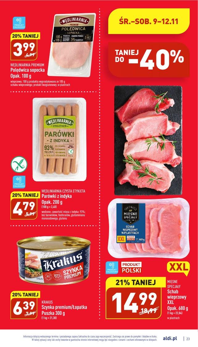 Gazetka promocyjna ALDI str. 23