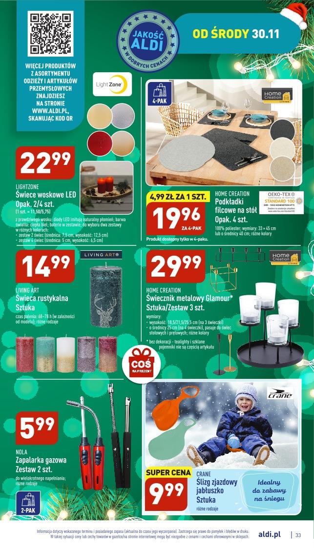 Gazetka promocyjna ALDI str. 33