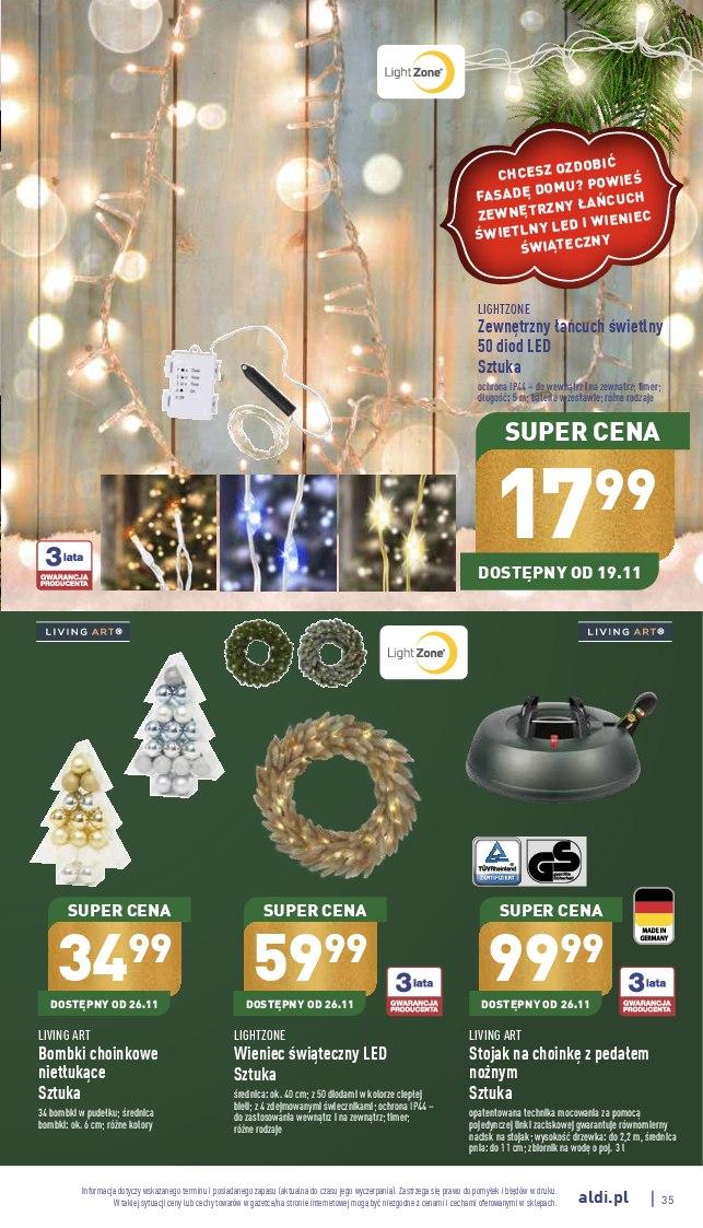 Gazetka promocyjna ALDI str. 35